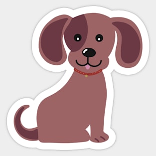 Cute dog Sticker